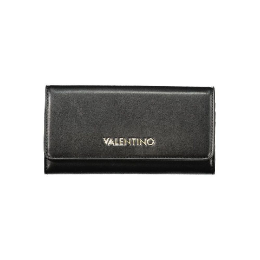 Mario Valentino Black Polyurethane Women's Women's Wallet